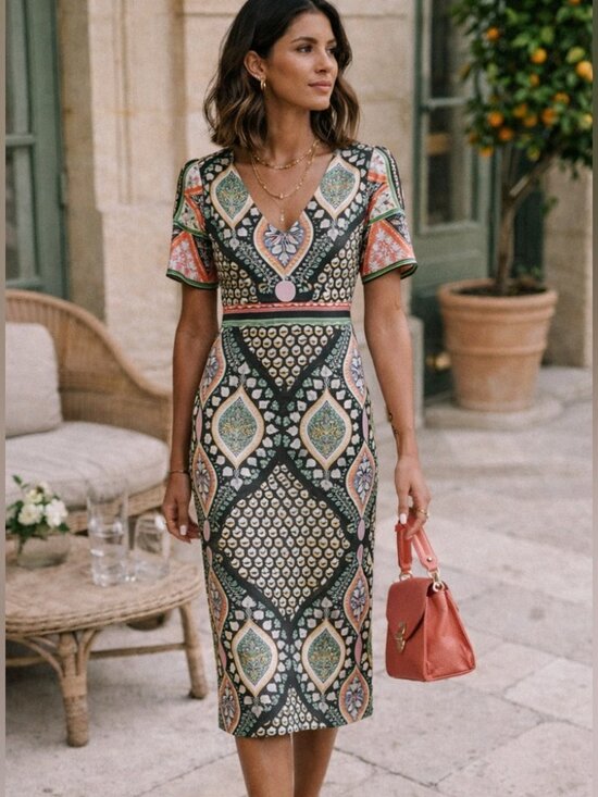 Sezane Dresses & Skirts - Sezane Talma Artemis Midi Sheath Dress -NWT